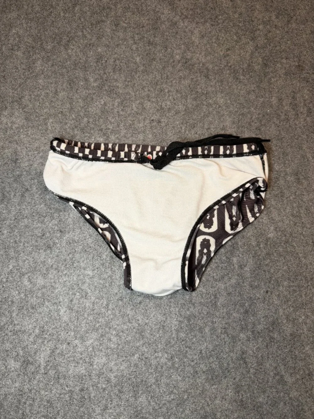 aussieBum Men’s Tom of Findland Photo Print Swim Brief Black White Medium